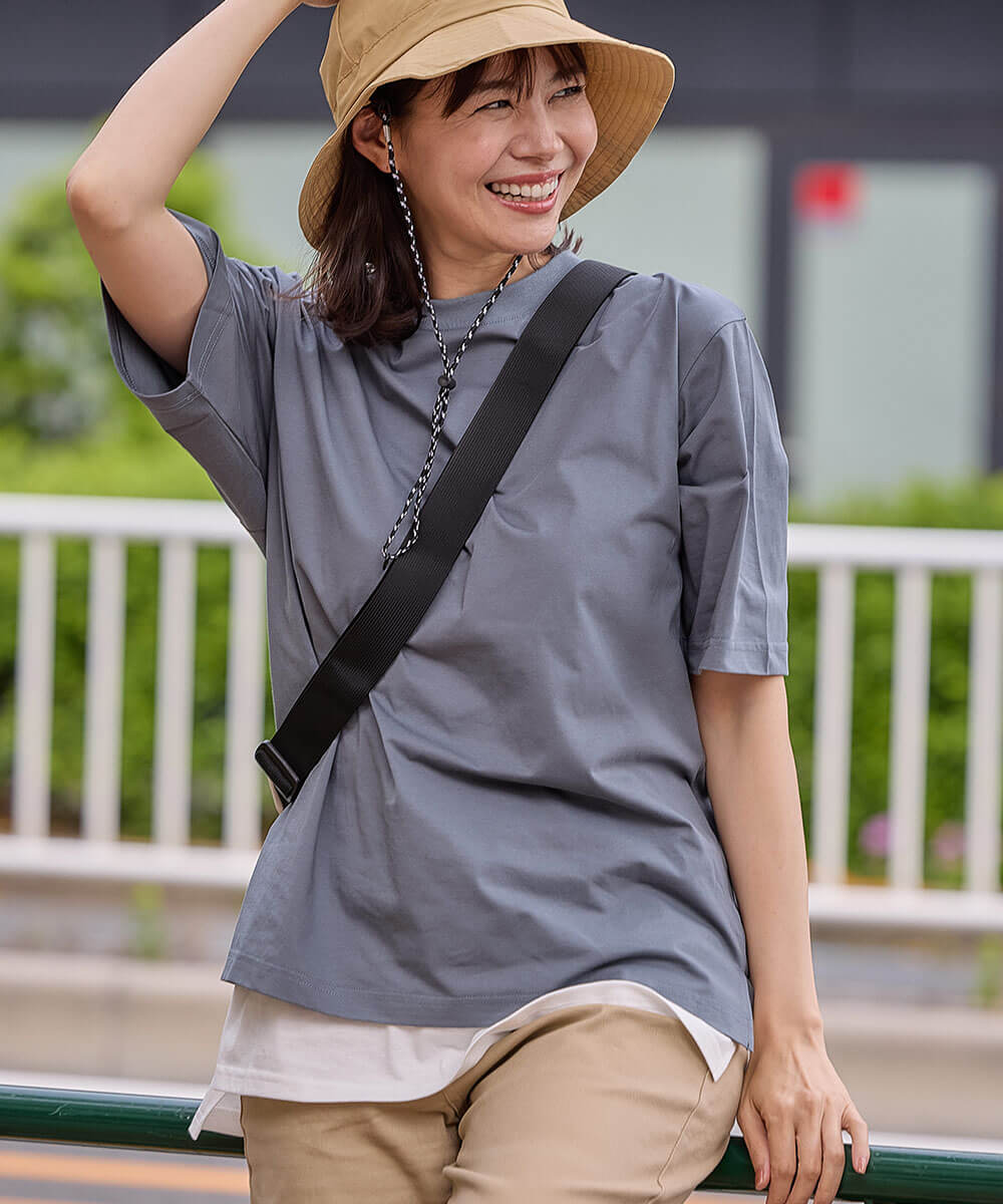 大人の機能性カジュアルスタイル