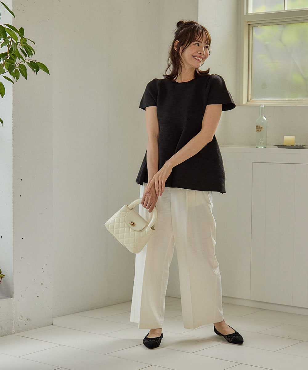 夏のリラックスコーディネート